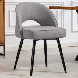 Artemis Home Ashley Set of 2 Grey Tufted Dining Chairs