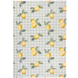 Furn Fruits Lemons Stripe Green Rug 120 x 170cm - thumbnail 1