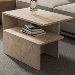 Decorotika Twins 2 Piece Traverter Nesting Coffee Table Set