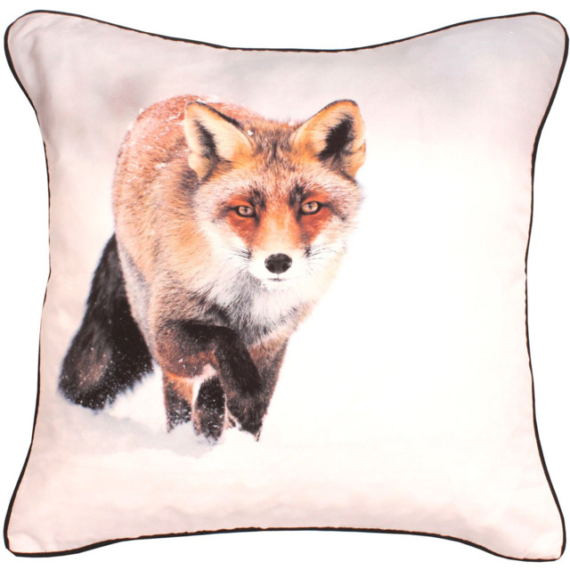 Velosso Fox Cushion Filled Cushion 43 x 43cm 2 Pack - image 1