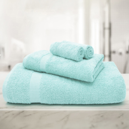Mayfair Egyptian Cotton Seafoam Bath Sheet Set of 2 - thumbnail 2
