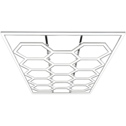 ENER-J CCT 600W 6000K 14 Hexagon Designer Showroom Light - thumbnail 1