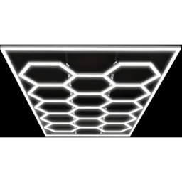 ENER-J CCT 600W 6000K 14 Hexagon Designer Showroom Light - thumbnail 3