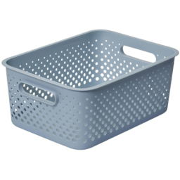 SmartStore Essence Large Sea Salt Storage Tray Basket 11.4L 3 Pack - thumbnail 3