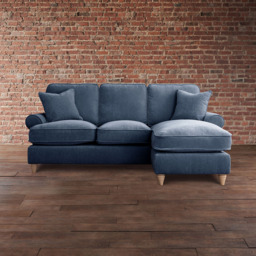 The Victoria 3 Seater Navy Right Hand Chaise Sofa - thumbnail 3