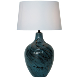 Aspyn Table Lamp - Blue and Black - thumbnail 3