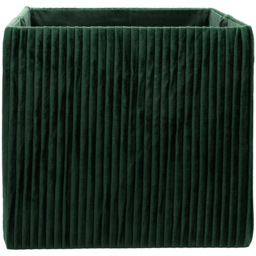 Homebase Pleated Evergreen Cube Storage Insert 4 Pack - thumbnail 3