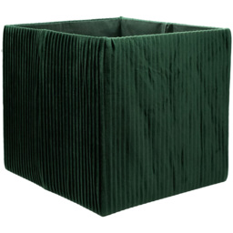 Homebase Pleated Evergreen Cube Storage Insert 4 Pack - thumbnail 4