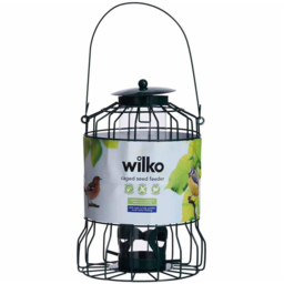 Wild Bird Cage Seed Feeder