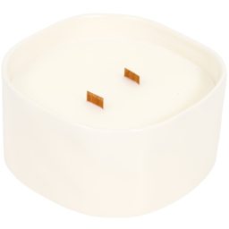 Dimpled Crackle Wick Candle Neutral - thumbnail 2