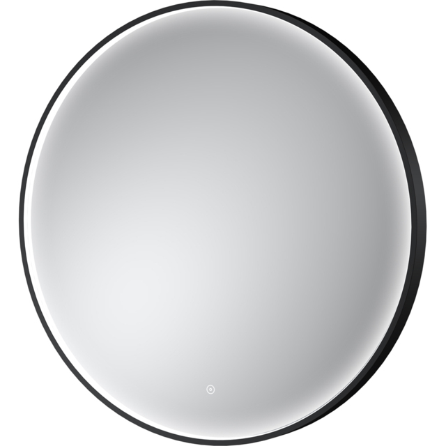 nuie Black Framed LED Touch Sensor Mirror 800mm - image 1