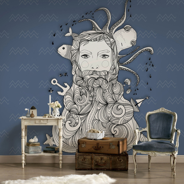 A.S Creation Aquarious 2 Digital Mural - image 1
