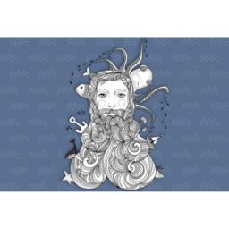 A.S Creation Aquarious 2 Digital Mural - thumbnail 2