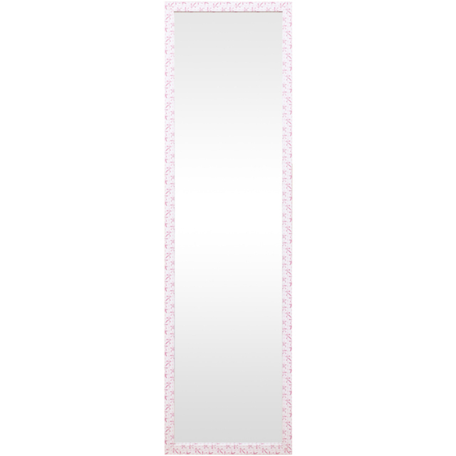 Bow Over the Door Mirror Pink - image 1