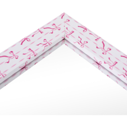 Bow Over the Door Mirror Pink - thumbnail 4