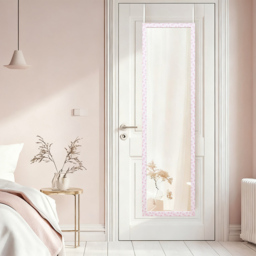 Bow Over the Door Mirror Pink - thumbnail 2