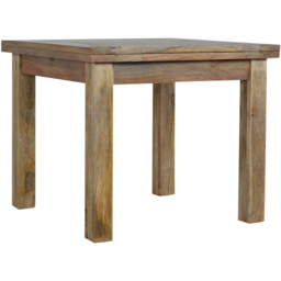 Artisan Furniture Brown 6 Seater Solid Wood Extendable Butterfly Dining Table - thumbnail 2