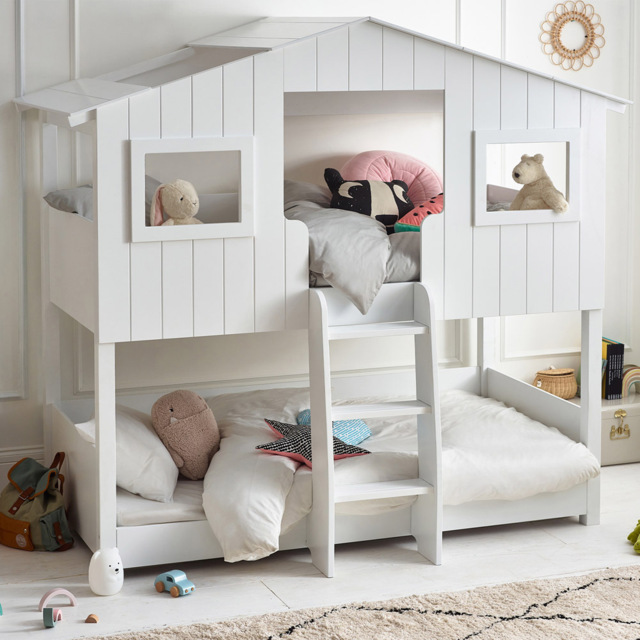 Julian Bowen Willow White Treehouse Bunk Bed - image 1