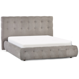 Julian Bowen Odette King Size Light Taupe Bed Frame with Tufted Headboard - thumbnail 2