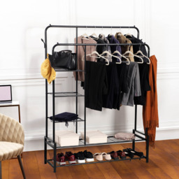 House of Home Double Clothes Rail 4 x 5.5ft - thumbnail 2