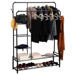 House of Home Double Clothes Rail 4 x 5.5ft - thumbnail 3