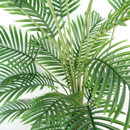 Leaf Areca Palm Artificial Tree in Black Pot 150cm - thumbnail 3