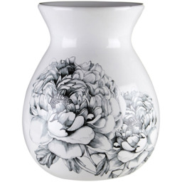 Premier Housewares Medium White Ceramic Vase