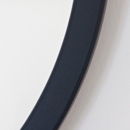 Yearn Black Classic Round Wall Mirror 102cm - thumbnail 3