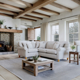 Sinatra Glory Pearl 4 Seater Right Hand Corner Sofa - thumbnail 3