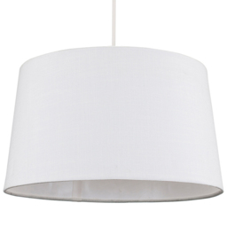 ValueLights Doretta White Tapered Lamp Shade - thumbnail 1