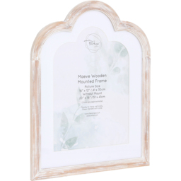 Maeve Wooden Mounted Frame Natural 16 x 12inch - thumbnail 3