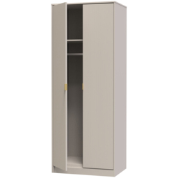 Crowndale Linear 2 Door Kashmir Matt Wardrobe - thumbnail 4