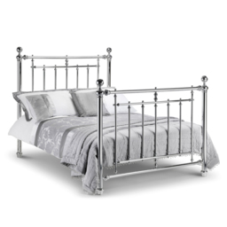 Julian Bowen Empress King Size Chrome Bed Frame - thumbnail 2