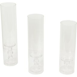 Taper Candle Cover and Holder 3 Pack - thumbnail 2