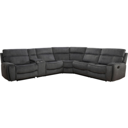 Cancun Grey 5 Seater Corner Sofa - thumbnail 2