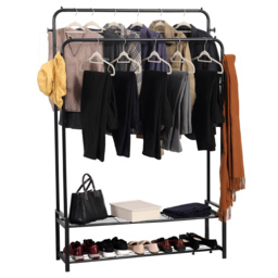 House of Home Double Clothes Rail 3.5 x 5.5ft - thumbnail 3