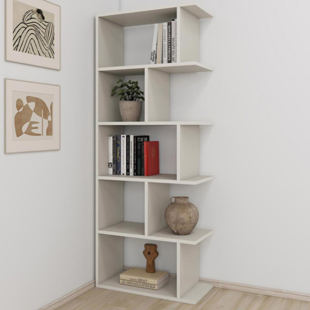 FWStyle Tapi Sandstone 5 Tier Bookcase - image 1