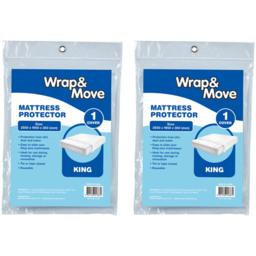 Wrap & Move King Size Mattress Protector 2 Pack - thumbnail 1