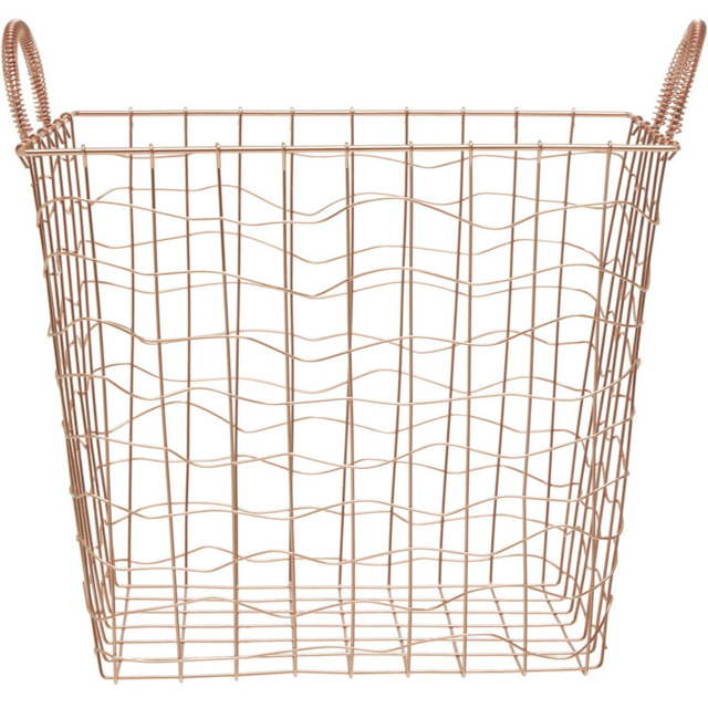 Premier Housewares Vertex Copper Plated Basket - image 1