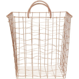 Premier Housewares Vertex Copper Plated Basket - thumbnail 3