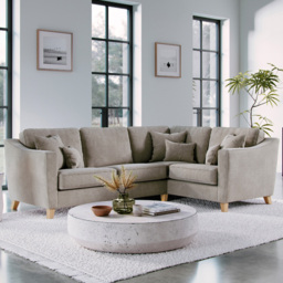 Marlon City Stone 3 Seater Left Hand Corner Sofa
