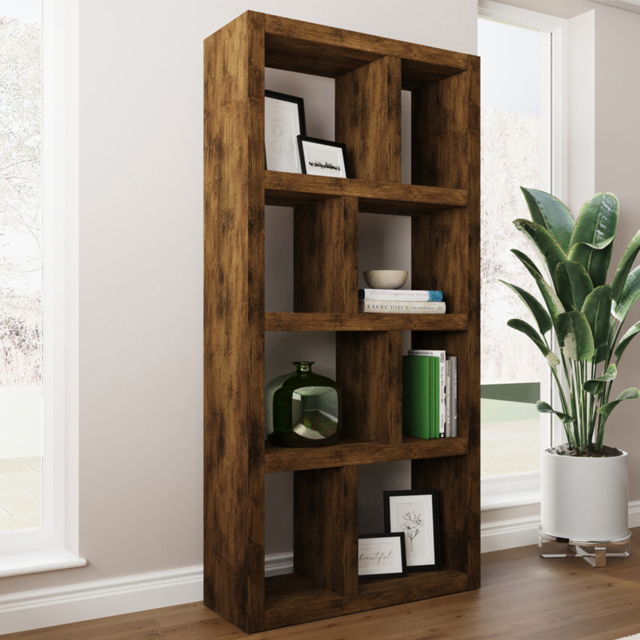 GFW Jakarta Multi Shelf Mango Yellow Tall Open Bookshelf - image 1
