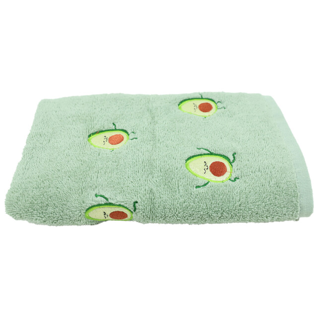 Supersoft Green Avocado Cotton Hand Towel