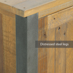 Baumhaus Urban Elegance 2 Door Tall Storage Cabinet - thumbnail 3