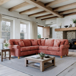Sinatra Glory Deep Terra 5 Seater Left Hand Corner Sofa - thumbnail 3