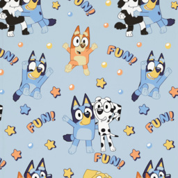 Bluey Fun Friends Throw Blue - thumbnail 2