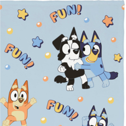Bluey Fun Friends Throw Blue - thumbnail 3