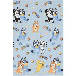 Bluey Fun Friends Throw Blue