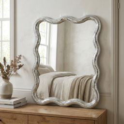 Wavy Disco Mirror Silver - thumbnail 2
