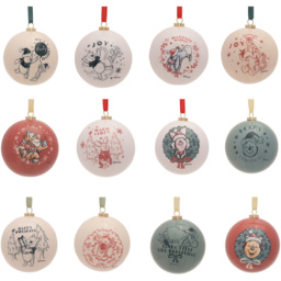 Disney Winnie the Pooh Baubles 12 Pack